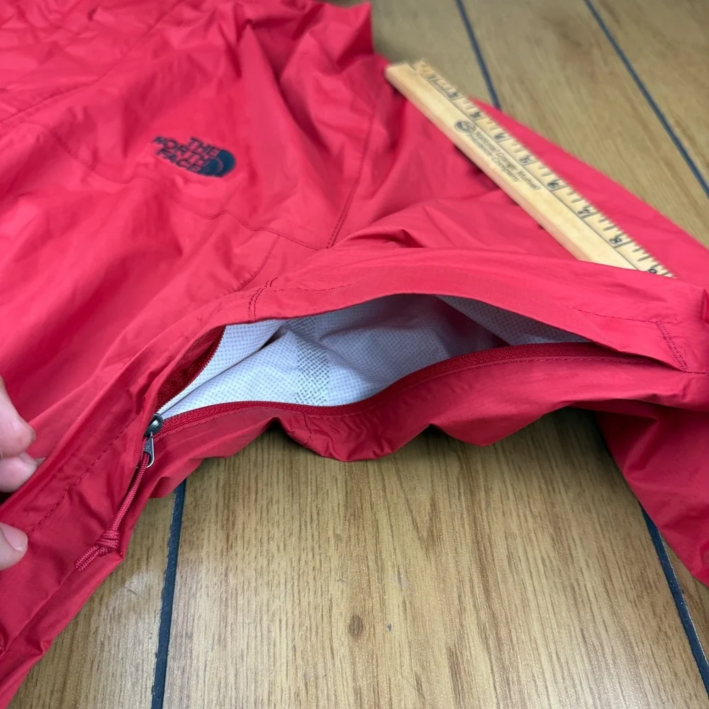 The North Face DryVent Rain Jacket Mens XXL Rage Red Waterproof Hooded NF0A3LH4